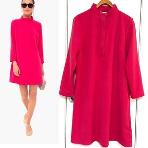 Tuckernuck Fuchsia Stretch Crepe Avery Dress